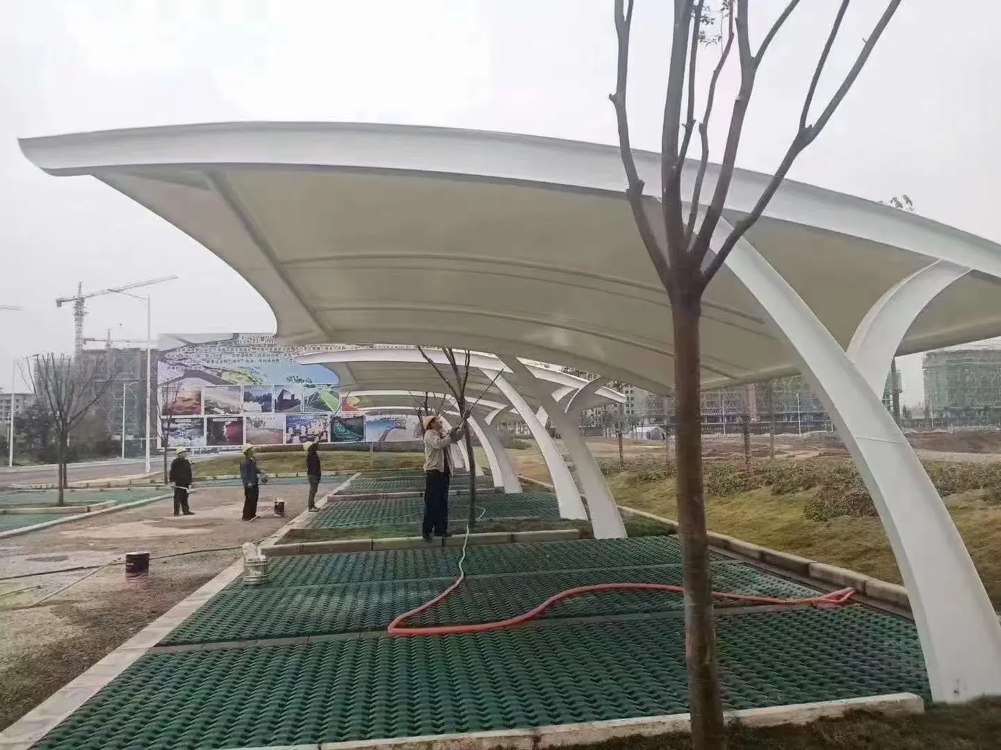 贵州普安膜结构车棚采购避坑指南：本地气候不同，别拿低价当性价比